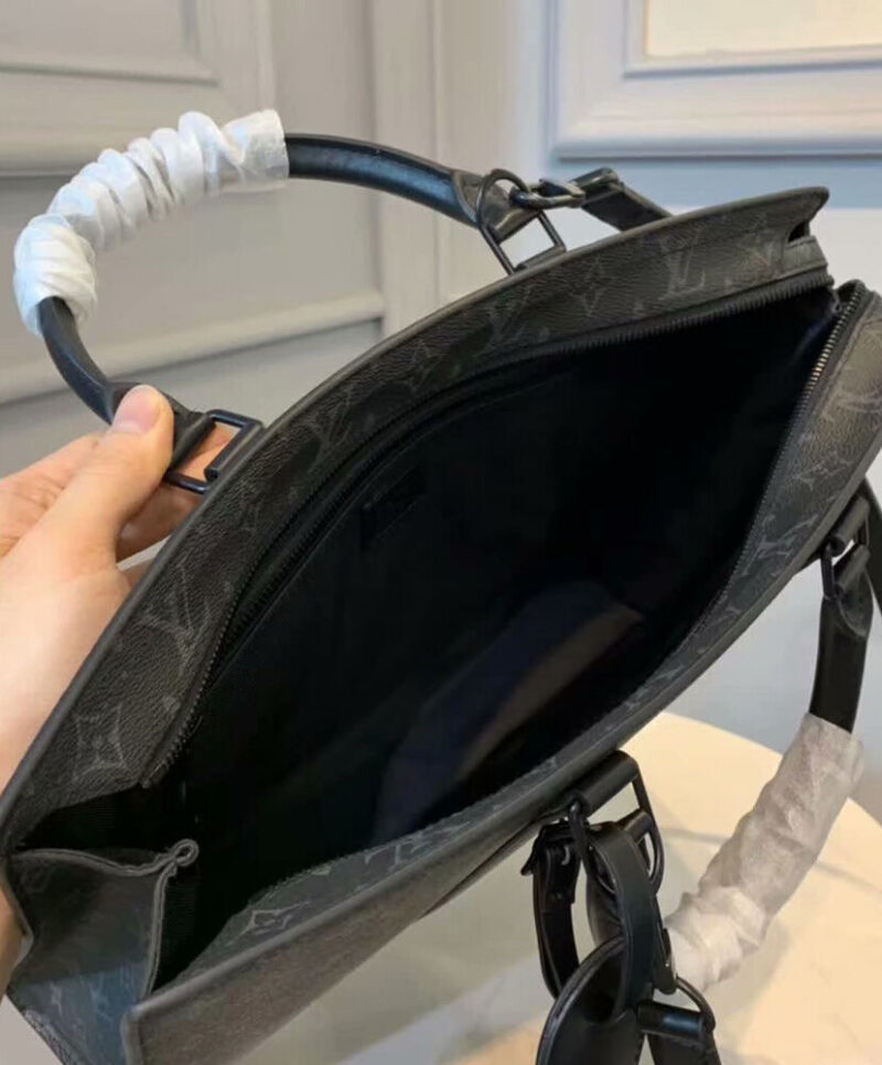 Louis Vuitton Sac Plat Horizontal Zippe M45265  Black